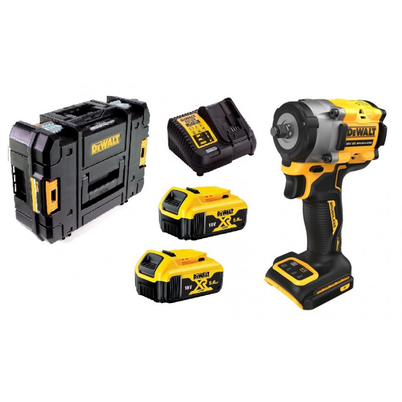 DeWalt DCF923P2 18V XR BL 3/8 Compact Impact Wrench Hog Ring Anvil FULL KIT