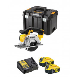 DeWalt DCS373P2 18V XR 140mm Cordless Metal Cutting Circular Saw FULL KIT 2x 5Ah