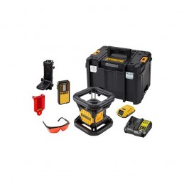 DeWalt DCE080D1RS 18V Rotary Laser Red with Bluetooth with 2.0 Ah battery