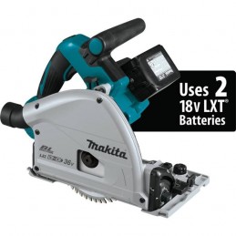 Makita DSP600Z Twin 18v LXT Cordless Plunge Saw 165mm BODY ONLY