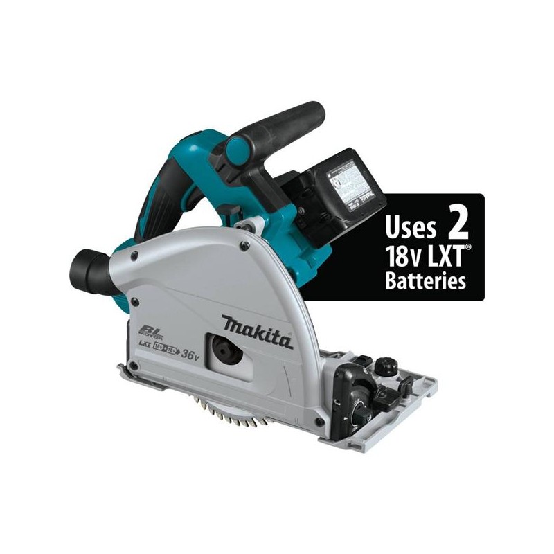 Makita DSP600Z Twin 18v LXT Cordless Plunge Saw 165mm BODY ONLY