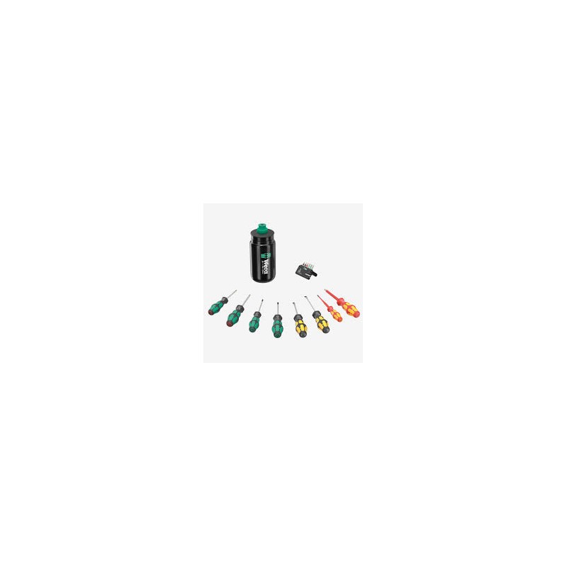 Wera 100028 9540 Kraftform XL Bottle Set, 17 pieces