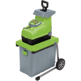 Draper 97974 Garden Quiet Shredder Large 55l Collection Capacity 44mm Cut 2800W