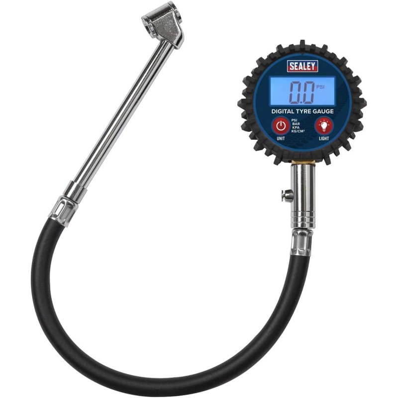 Sealey TST003 Push-On Chuck Digital Tyre Pressure Gauge