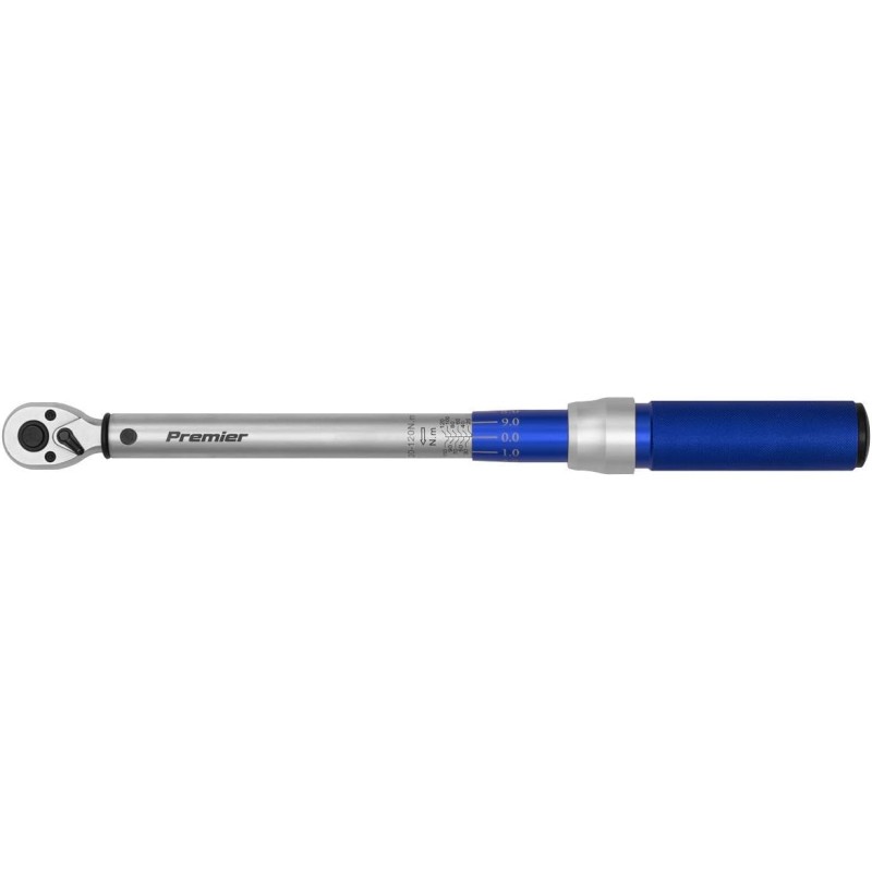 Sealey STW903 3/8'' Square Drive 20-120Nm Calibrated Torque Wrench Micrometer Style