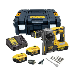 DeWALT DCH273M2 18V XR Brushless 1" SDS Plus Rotary Hammer Kit