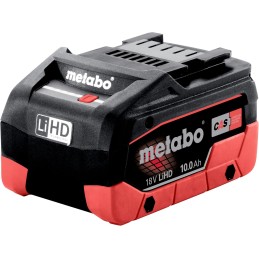 Metabo 625549000 18V LiHD
10.0Ah Li-Ion Battery Pack