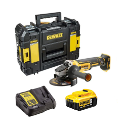 DeWALT DCG405P1T 18V XR Brushless 125mm Angle Grinder Kit