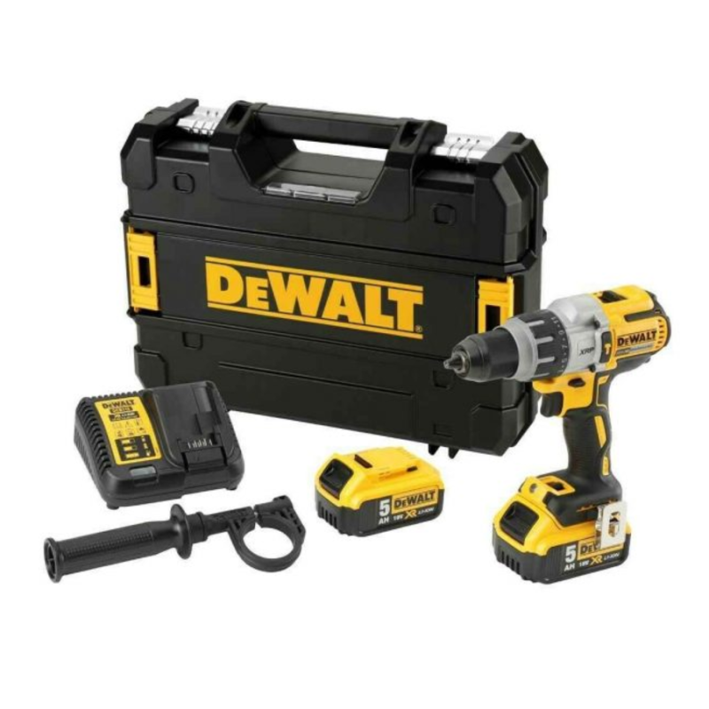 DeWALT DCD996P2 18V XR Brushless 3-Speed Hammer Drill Kit