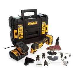 DeWALT DCS356M2 18V XR Brushless 3-Speed Oscillating Multi-Tool Kit