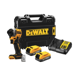 DeWALT DCF850E2T 18V XR Brushless Compact Impact Driver Kit