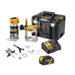 DeWALT DCW604M1 18V XR Brushless 1/4" Router Trimmer Kit