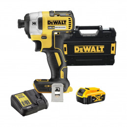 DeWalt DCF887P1 18v XR Brushless 3 Speed Impact Driver With 1 x 5Ah Batt, Charger And Case