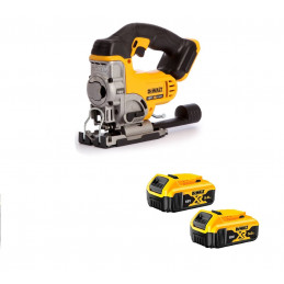 DeWalt DCS331 18V XR Cordless Jigsaw with 2x 5Ah Batteries DCB184