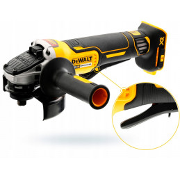 Dewalt DCG406N 18V XR Brushless Cordless 125mm Angle Grinder with Paddle Switch BODY ONLY