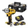 DeWalt DCF894M2 18V XR Brushless 1/2in Compact Mid Torque Impact Wrench with 2 x 4.0Ah + Tstak