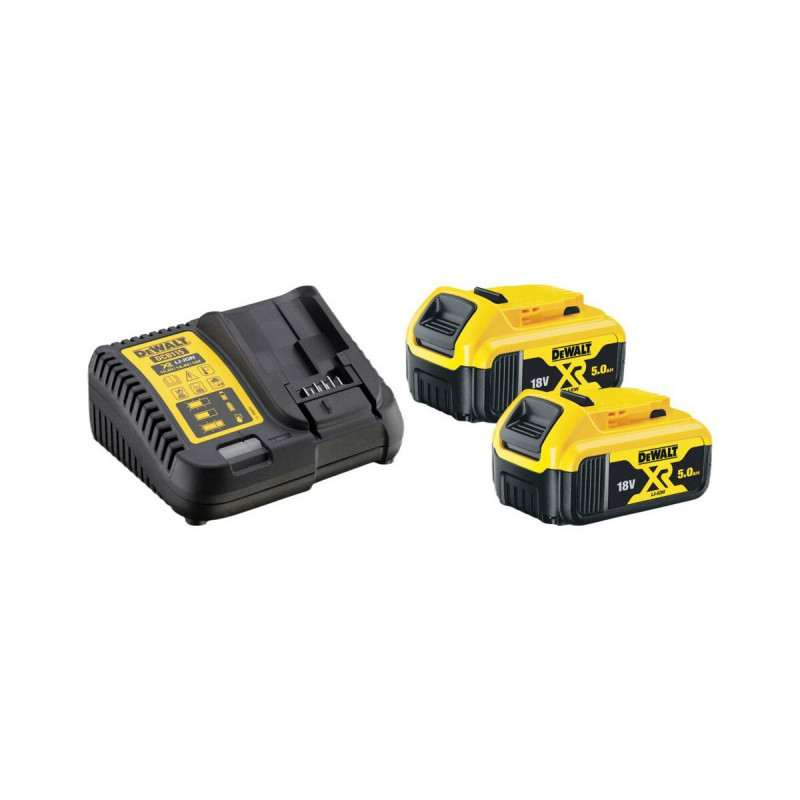 Dewalt DCB115P2 18V Energy Kit - 2x5Ah Batteries, Charger DCB115